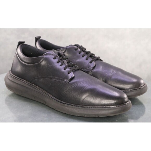 Cole Haan Grand Remix $140 Men\'s Oxfords Shoes Size 11 Leather Black C40302 main image 9